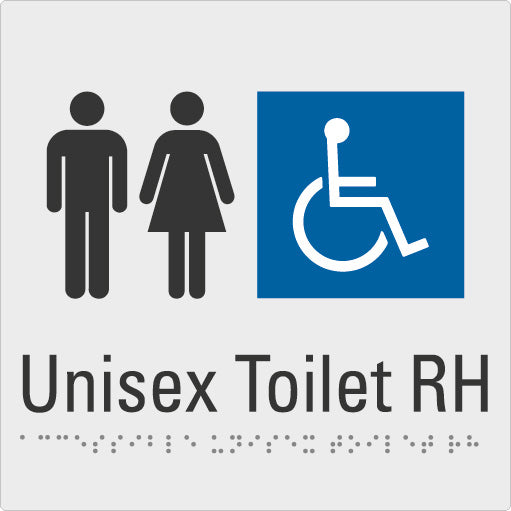 Unisex Accessible Toilet RH