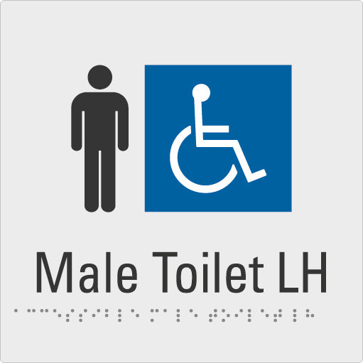 Male Accessible Toilet LH