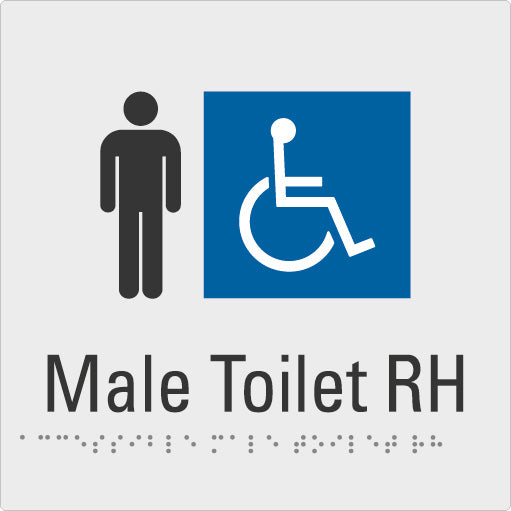 Male Accessible Toilet RH