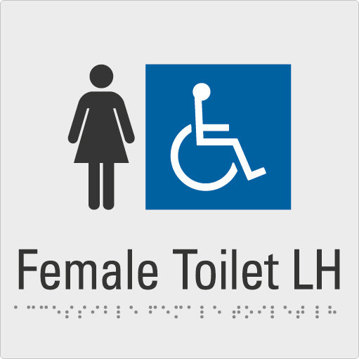 Female Accessible Toilet LH