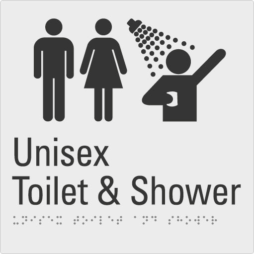 Unisex Toilet & Shower